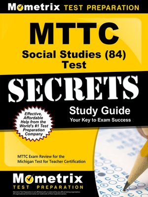 cover image of MTTC Social Studies (84) Test Secrets Study Guide